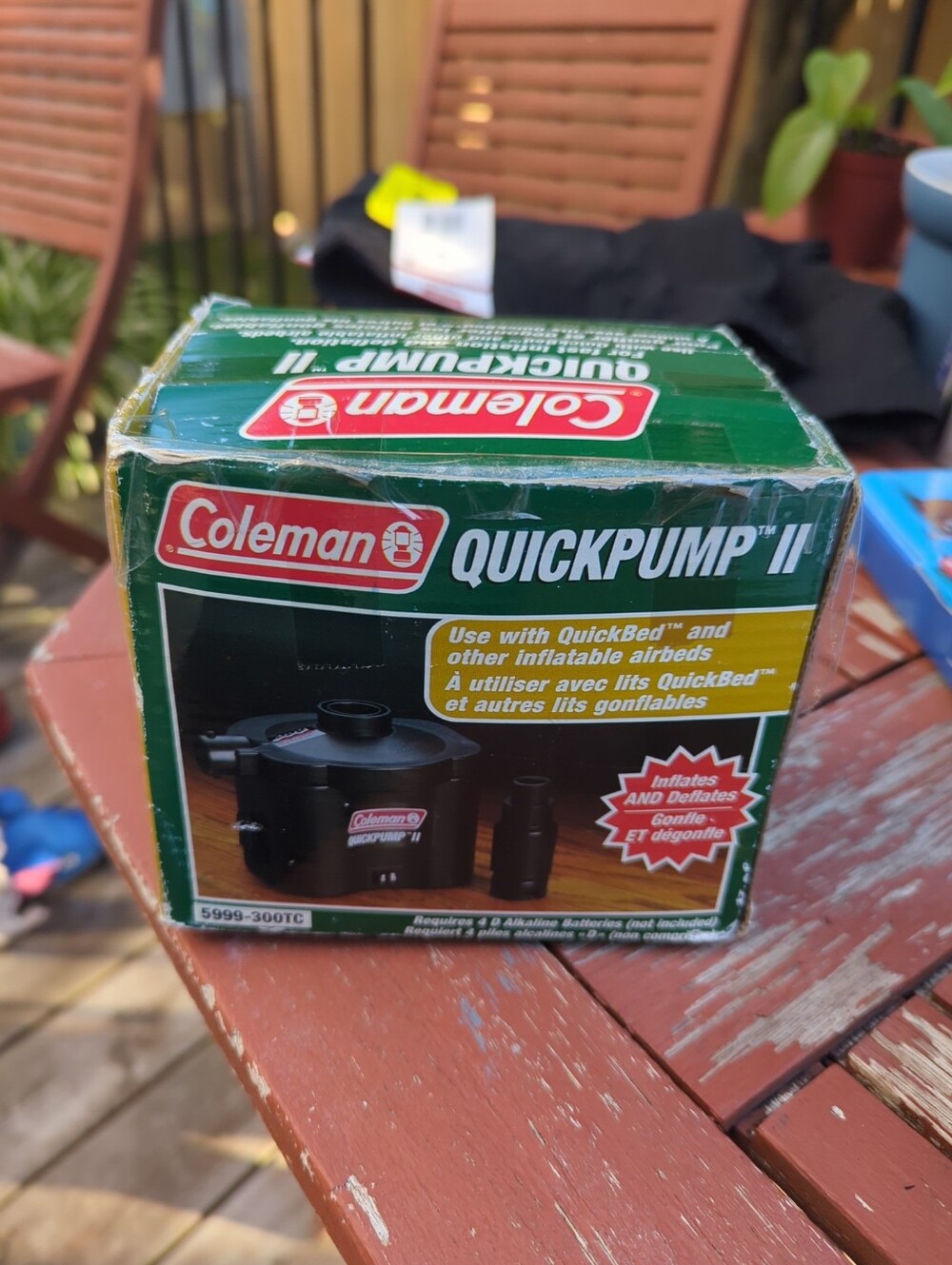 Coleman Quick Pump 11 Battery